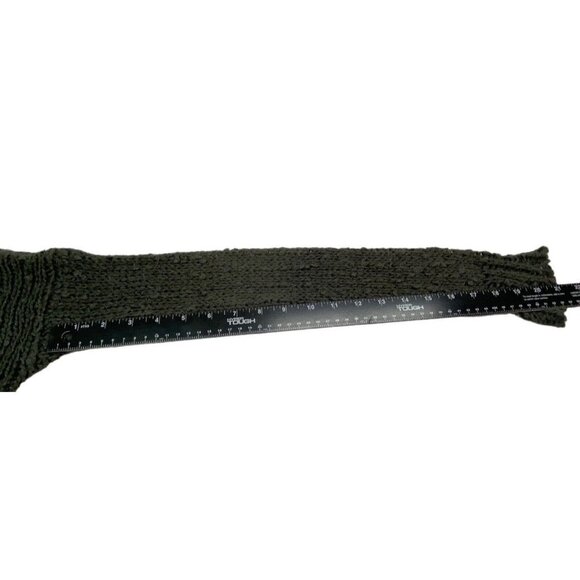 BILLABONG Long Sleeve Open Knit Pullover Sweater Dark Gray S 62-9 - Picture 8 of 14